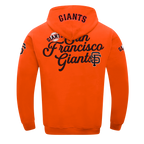 MLB SAN FRANCISCO GIANTS SOUVENIR MEN'S FLC PO HOODIE (ORANGE)