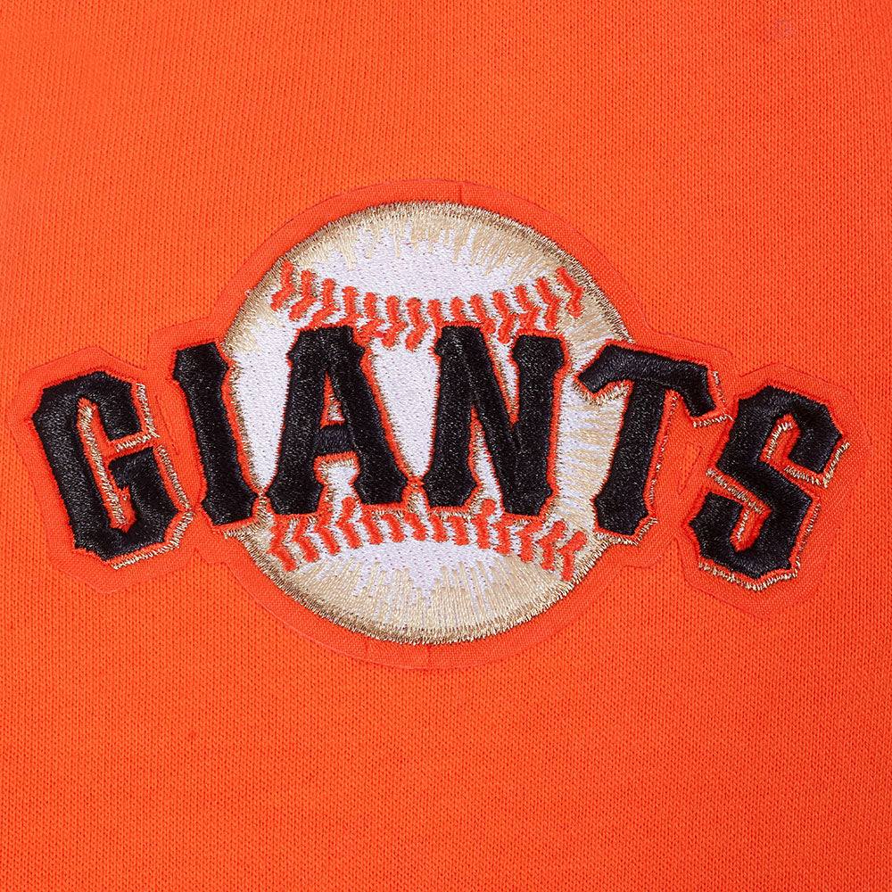 MLB SAN FRANCISCO GIANTS SOUVENIR MEN'S FLC PO HOODIE (ORANGE)