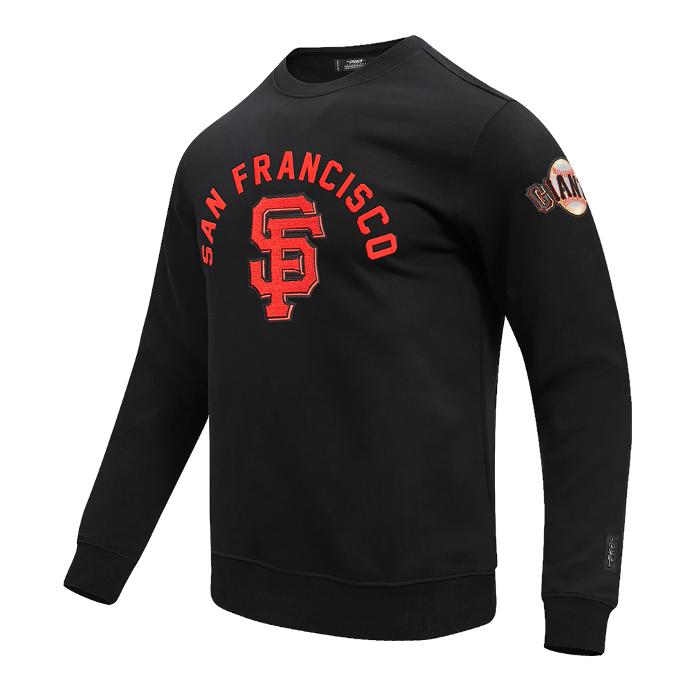 MLB SAN FRANCISCO GIANTS CLASSIC MEN'S CREWNECK (BLACK)