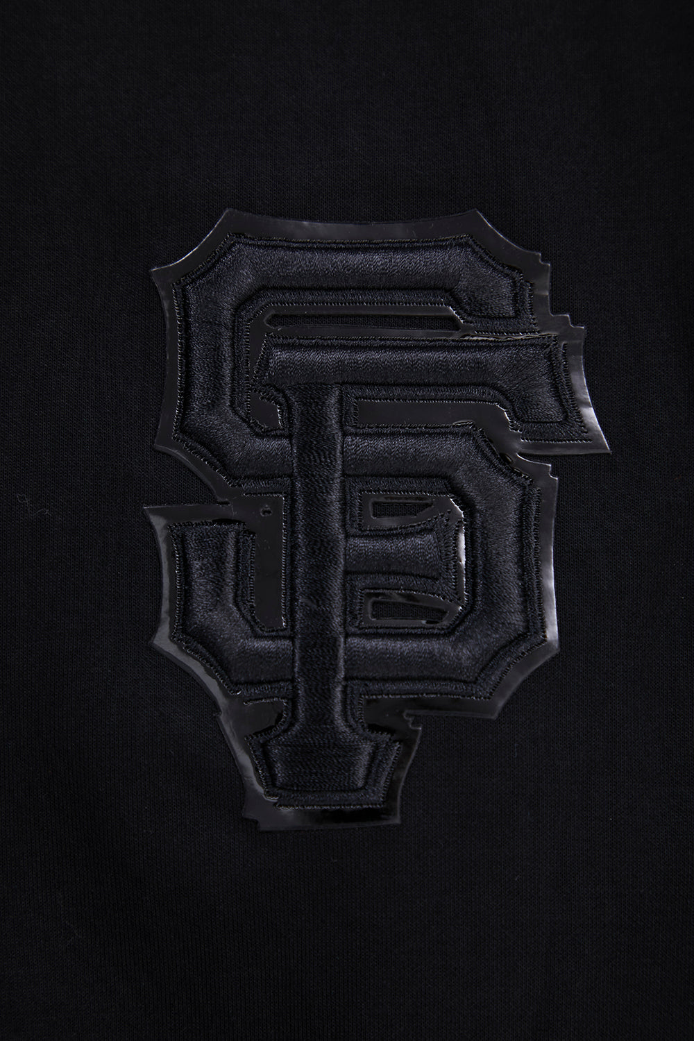MLB SAN FRANCISCO GIANTS TRIPLE BLACK CHANDAIL À CAPUCHON LOGO POUR HOMME (TRIPLE NOIR)