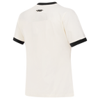 MLB SAN FRANCISCO GIANTS RETRO CASCADE WOMEN'S RINGER TEE (EGGSHELL/ BLACK)