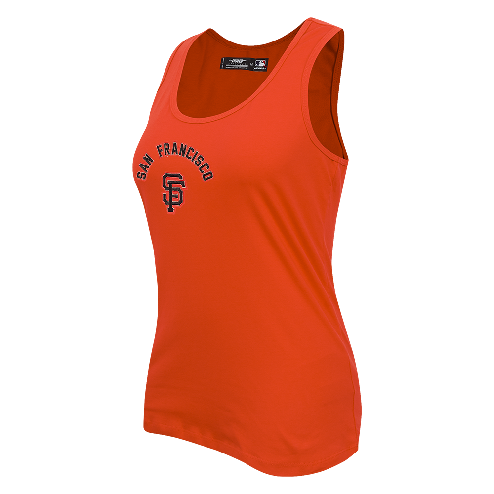 MLB SAN FRANCISCO GIANTS CLASSIC WOMEN'S RELAXED FIT RACERBACK (ORANGE)