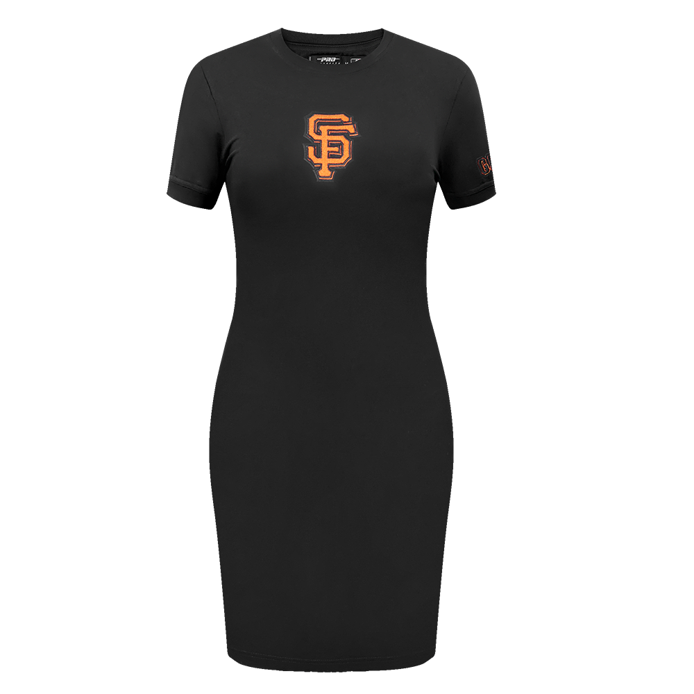 MLB SAN FRANCISCO GIANTS CLASSIC ROBE MOULANTE POUR FEMME (NOIR)