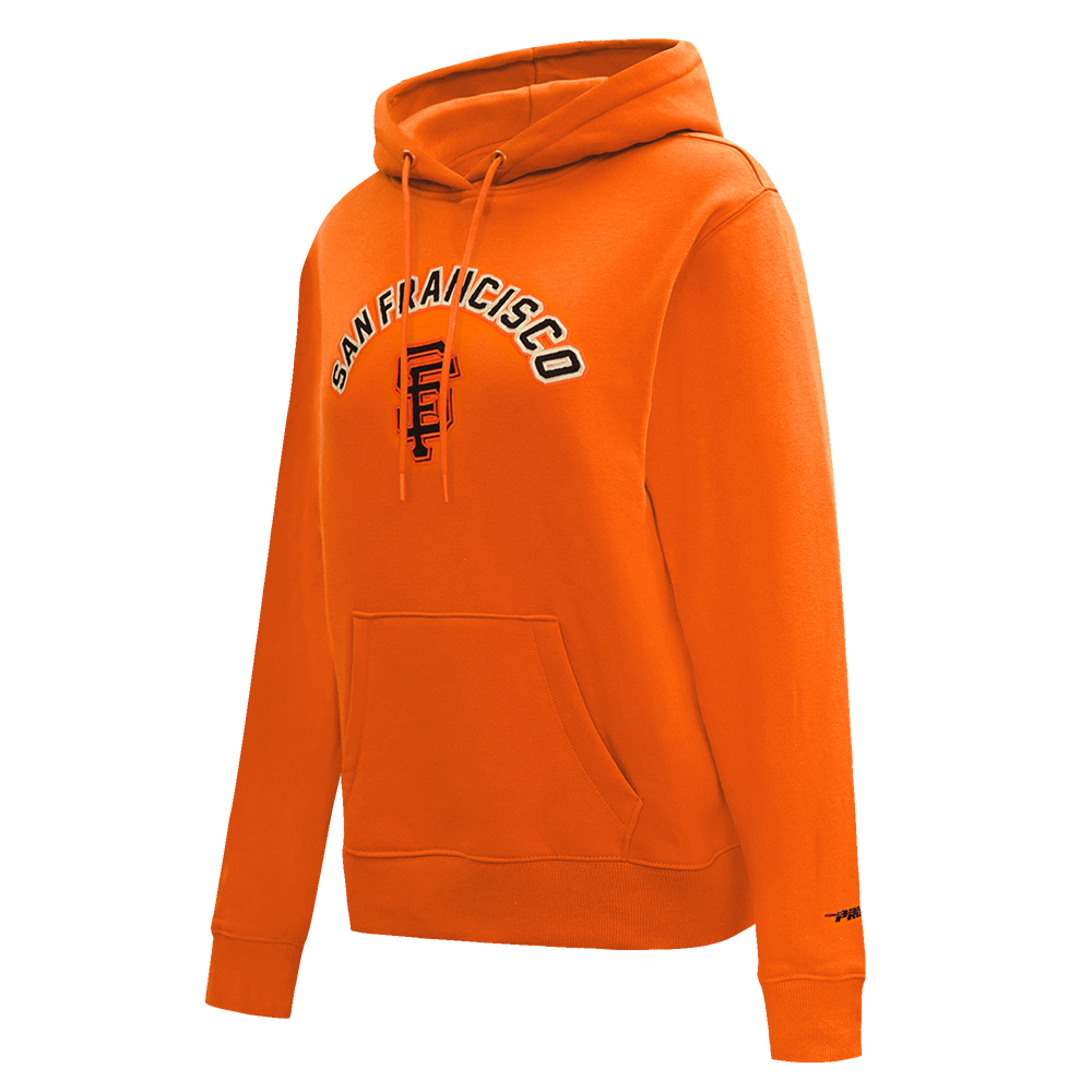 MLB SAN FRANCISCO GIANTS CLASSIC WOMEN'S PO HOODIE (ORANGE)