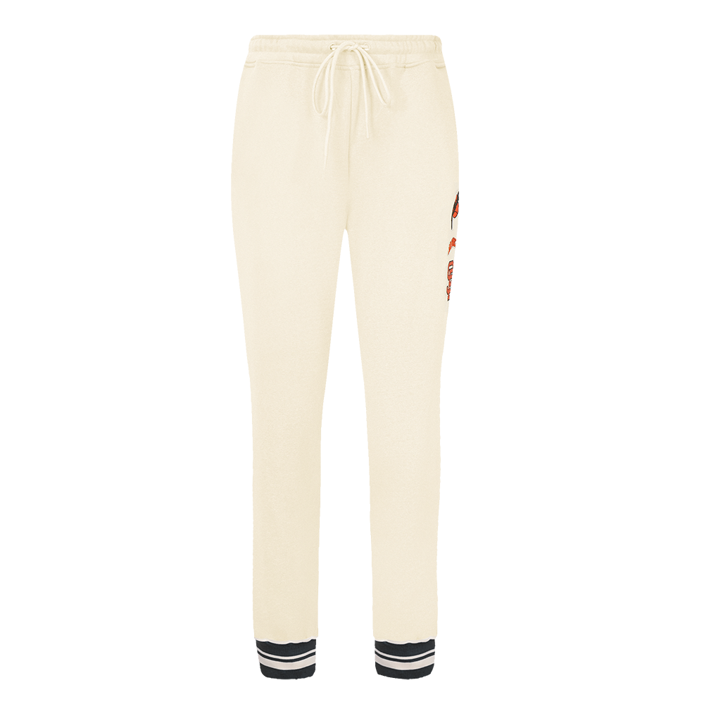 MLB SAN FRANCISCO GIANTS RETRO CLASSIC WOMEN'S SWEATPANT (EGGSHELL/ BLACK)