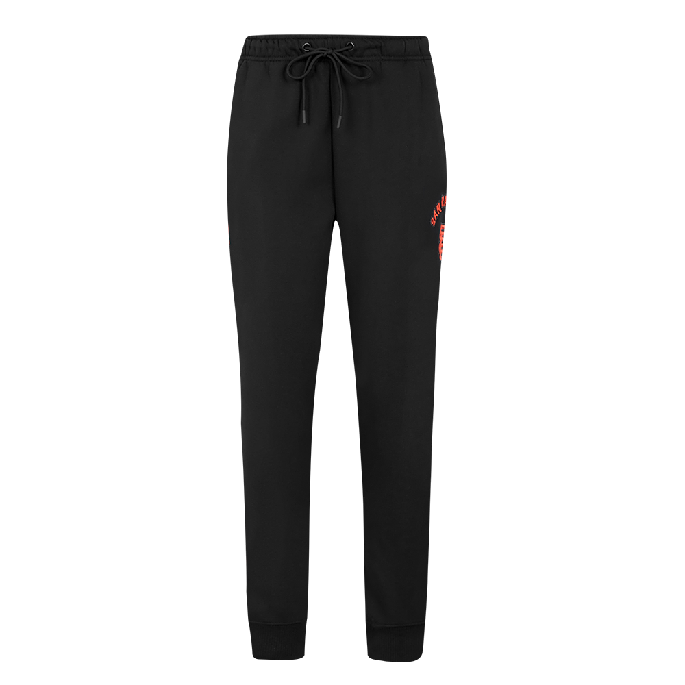 MLB SAN FRANCISCO GIANTS CLASSIC WOMEN'S FLEECE SWEATPANT (BLACK)