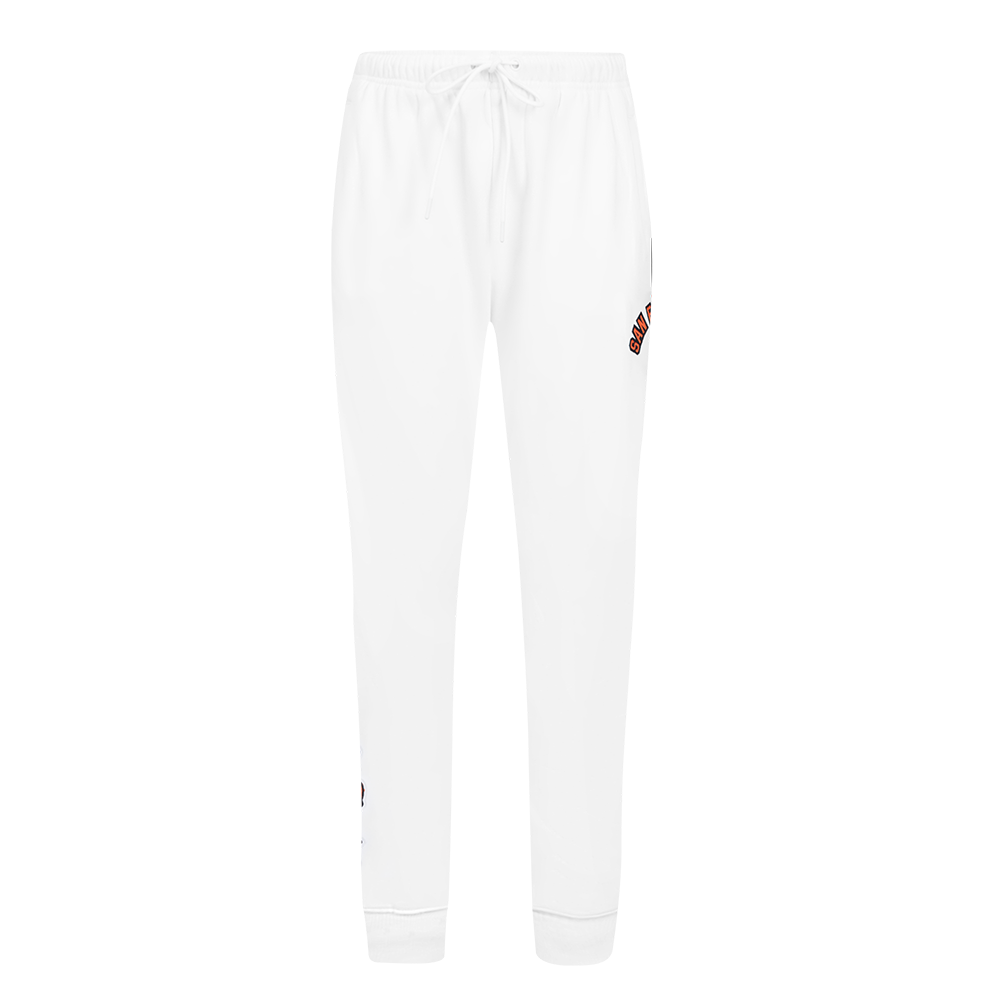 MLB SAN FRANCISCO GIANTS CLASSIC WOMEN'S FLEECE SWEATPANT (WHITE)