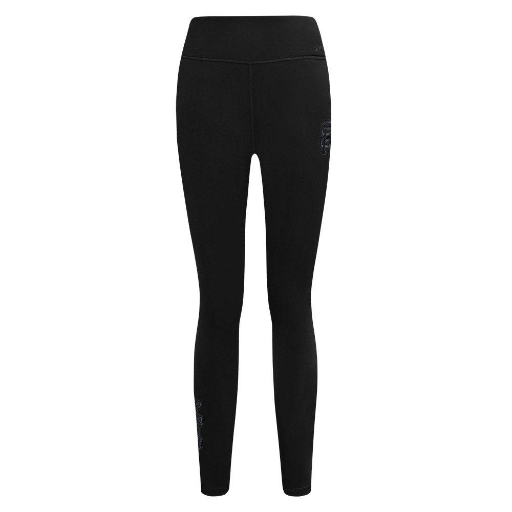 MLB SAN FRANCISCO GIANTS NEUTRAL WOMEN'S JERSEY LEGGING (BLACK)