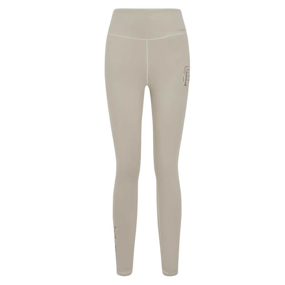 MLB SAN FRANCISCO GIANTS NEUTRAL WOMEN'S JERSEY LEGGING (TAUPE)