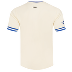 MLB SEATTLE MARINERS RETRO CLASSIC MEN'S TOP (EGGSHELL/ ROYAL BLUE)