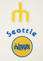 MLB SEATTLE MARINERS RETRO CLASSIC MEN'S TOP (EGGSHELL/ ROYAL BLUE)