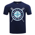 MLB SEATTLE MARINERS MASH UP MEN'S SJ TOP (MIDNIGHT NAVY)