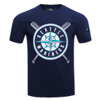 MLB SEATTLE MARINERS MASH UP MEN'S SJ TOP (MIDNIGHT NAVY)