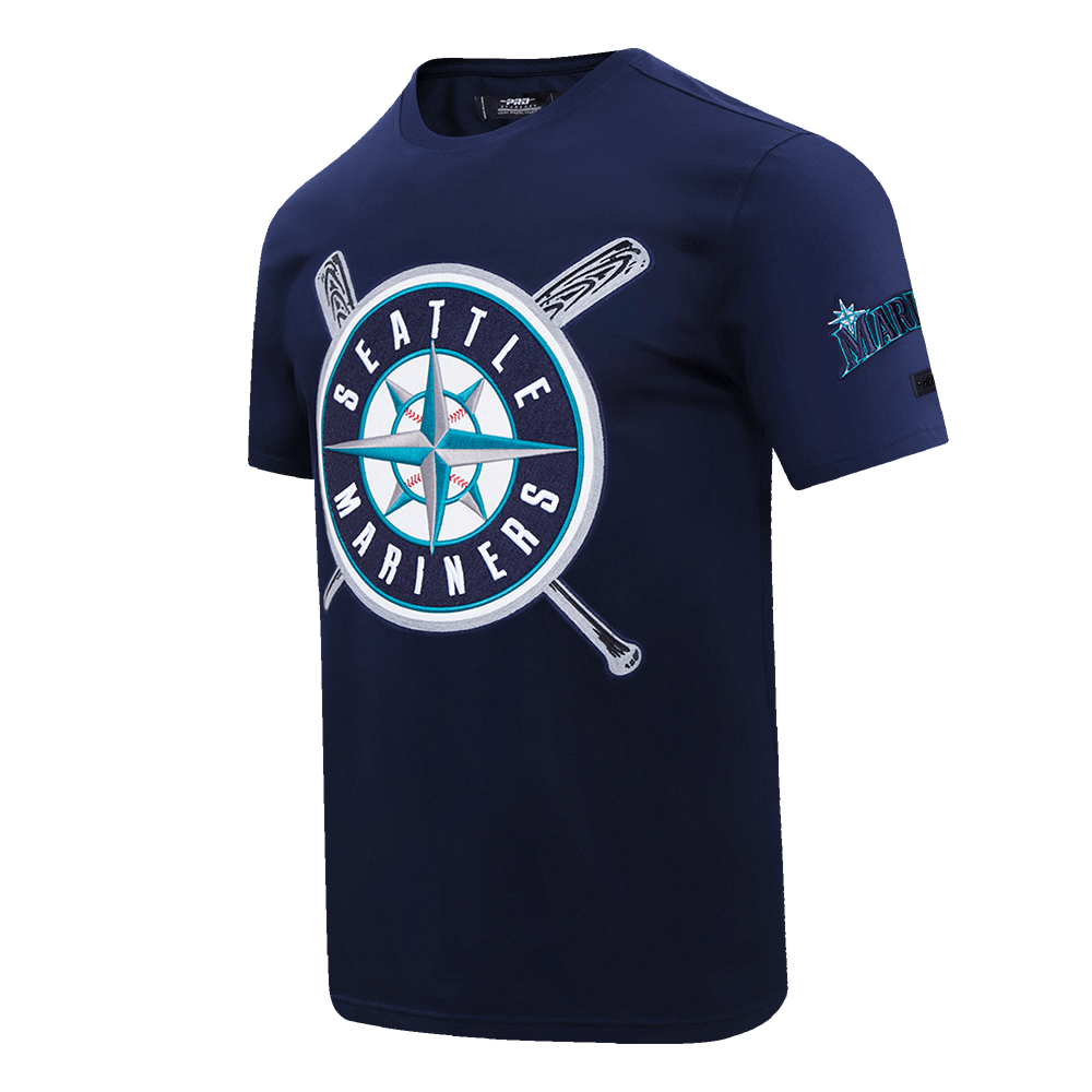 MLB SEATTLE MARINERS MASH UP MEN'S SJ TOP (MIDNIGHT NAVY)