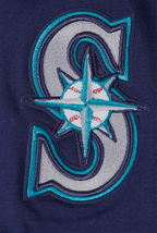 MLB SEATTLE MARINERS MASH UP MEN'S SJ TOP (MIDNIGHT NAVY)