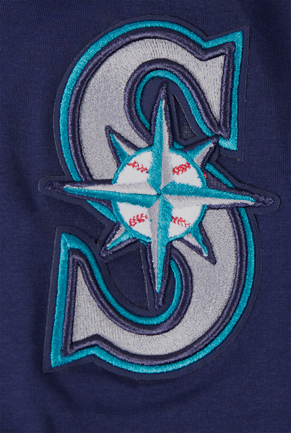 MLB SEATTLE MARINERS MASH UP MEN'S SJ TOP (MIDNIGHT NAVY)