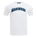 MLB SEATTLE MARINERS CLASSIC CHENILLE HAUT POUR HOMME (BLANC)