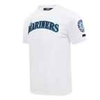 MLB SEATTLE MARINERS CLASSIC CHENILLE HAUT POUR HOMME (BLANC)