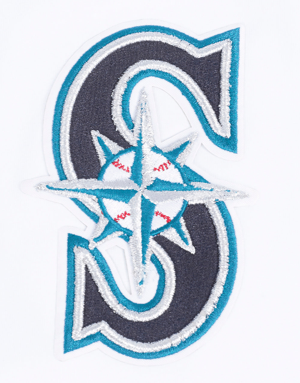 MLB SEATTLE MARINERS CLASSIC CHENILLE HAUT POUR HOMME (BLANC)