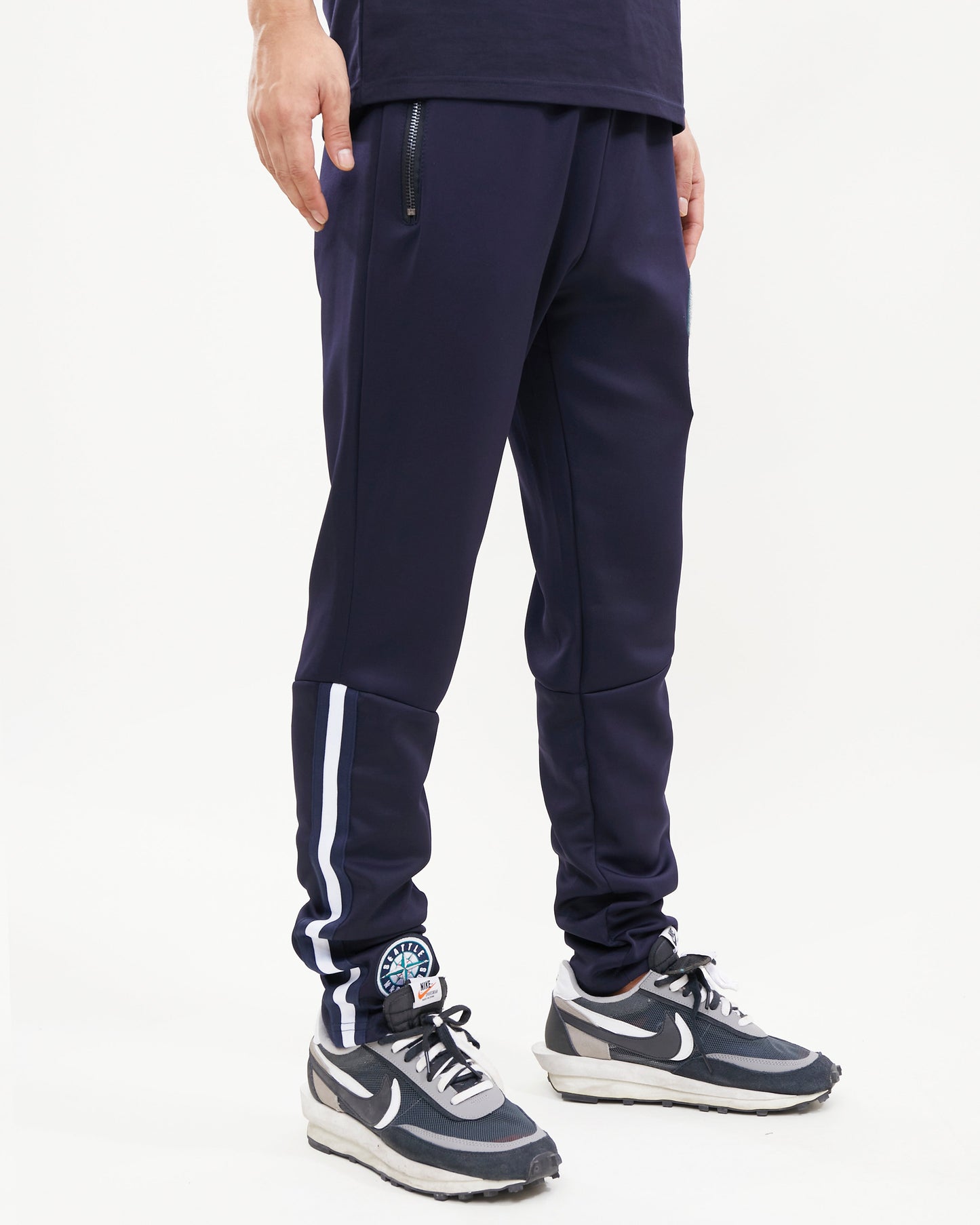 MLB SEATTLE MARINERS CLASSIC MEN'S TRACK PANT (MIDNIGHT NAVY)