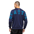 MLB SEATTLE MARINERS WINGSPAN CHANDAIL À COL ROND EN MOLLETON À ÉPAULES TOMBANTES V2 POUR HOMME (MARINE MINUIT)