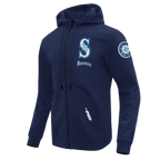 MLB SEATTLE MARINERS CLASSIC CHENILLE MEN'S SWEATSHIRT (MIDNIGHT NAVY)