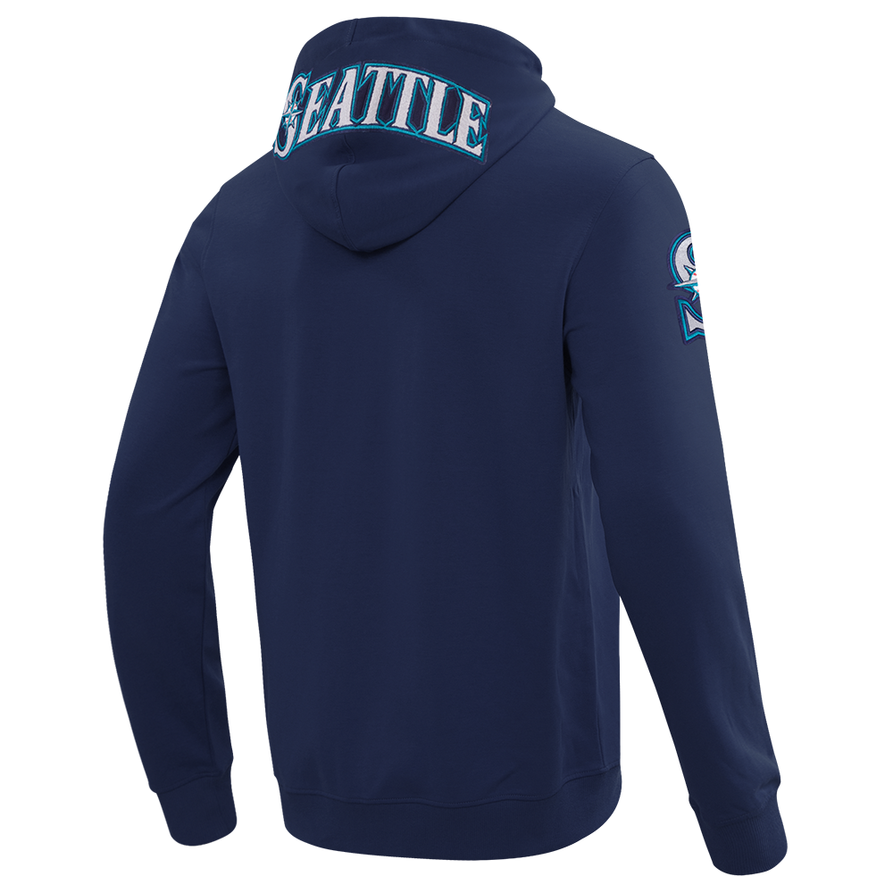 MLB SEATTLE MARINERS CLASSIC CHENILLE MEN'S SWEATSHIRT (MIDNIGHT NAVY)
