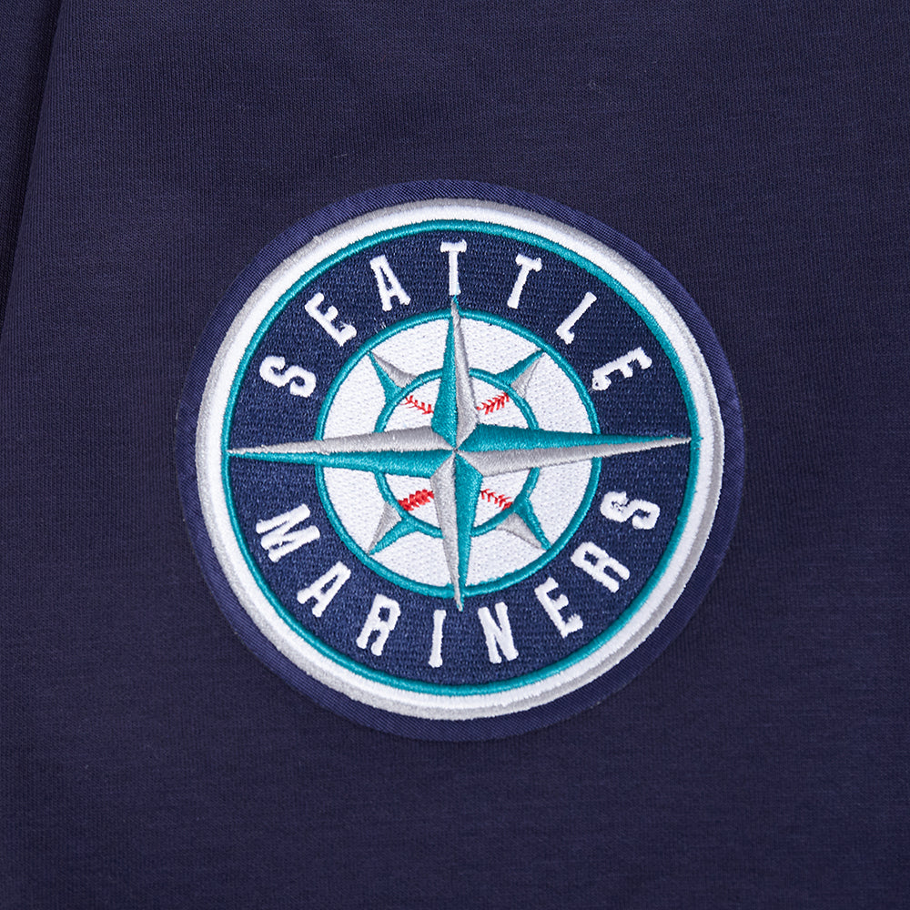 MLB SEATTLE MARINERS CLASSIC CHENILLE MEN'S SWEATSHIRT (MIDNIGHT NAVY)