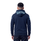 MLB SEATTLE MARINERS CLASSIC CHENILLE MEN'S SWEATSHIRT (MIDNIGHT NAVY)