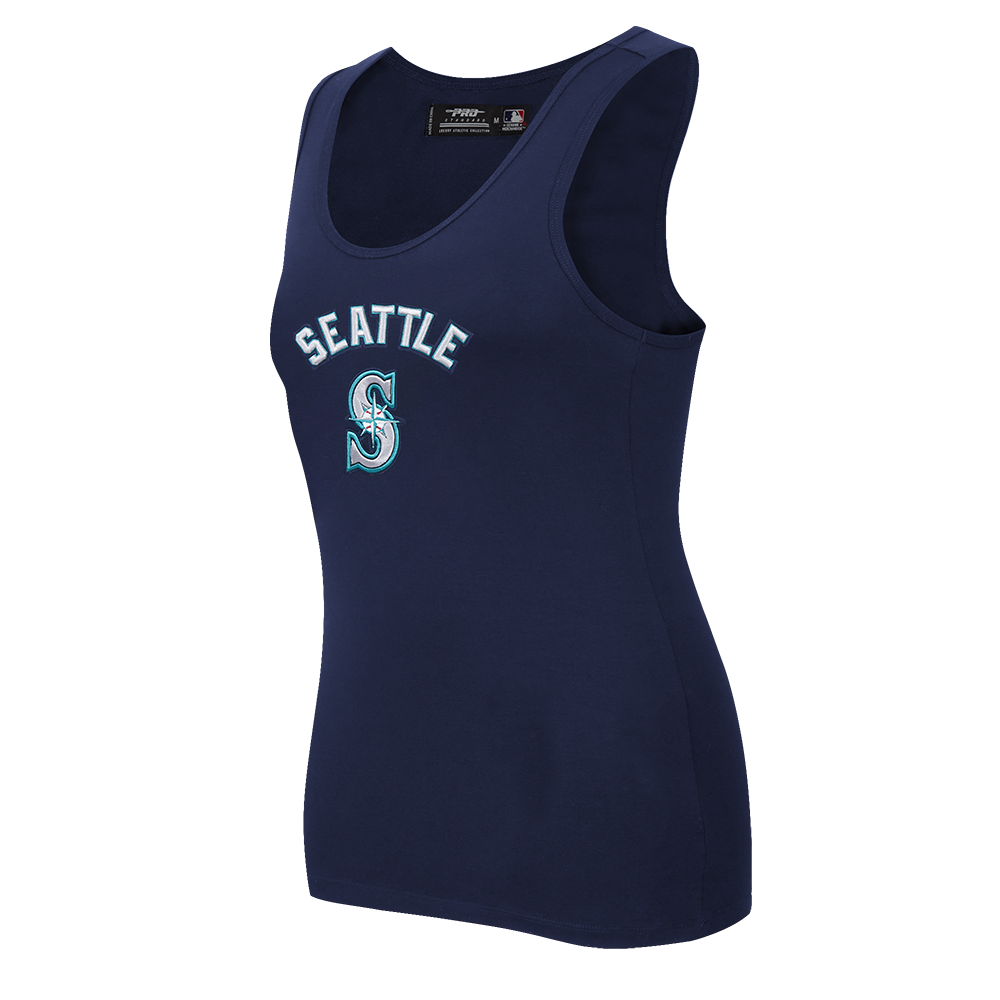 MLB SEATTLE MARINERS CLASSIC WOMEN'S RACERBACK (MIDNIGHT NAVY)
