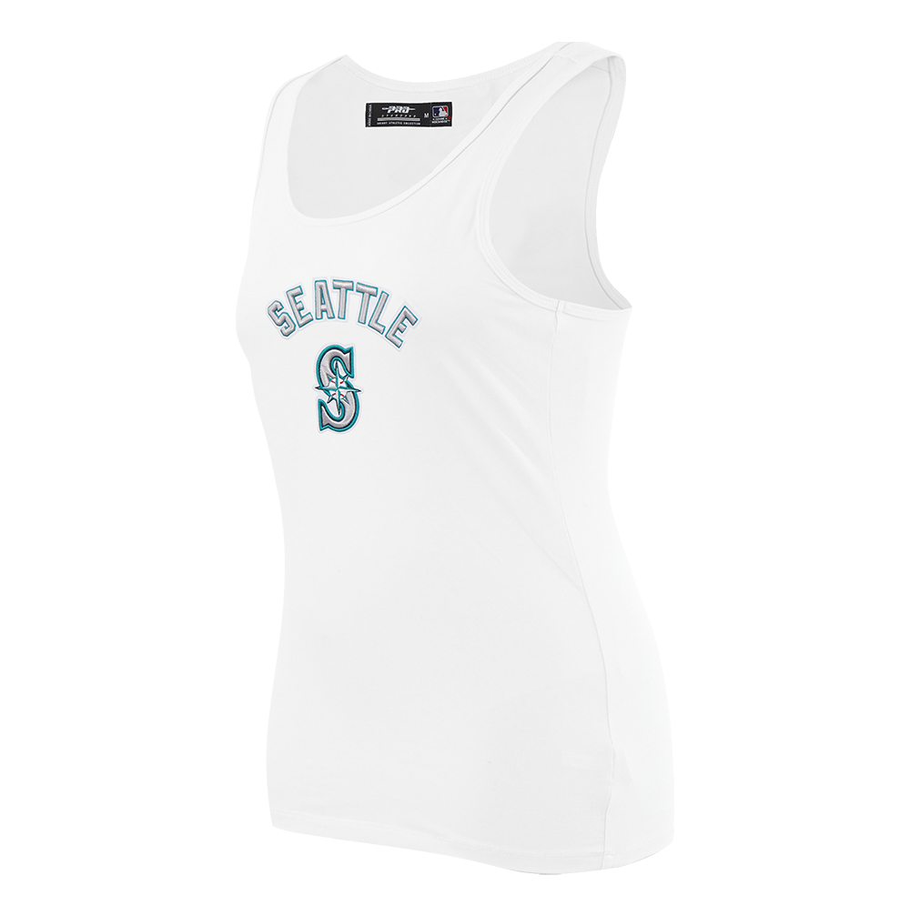 MLB SEATTLE MARINERS CLASSIC WOMEN'S RACERBACK (WHITE)