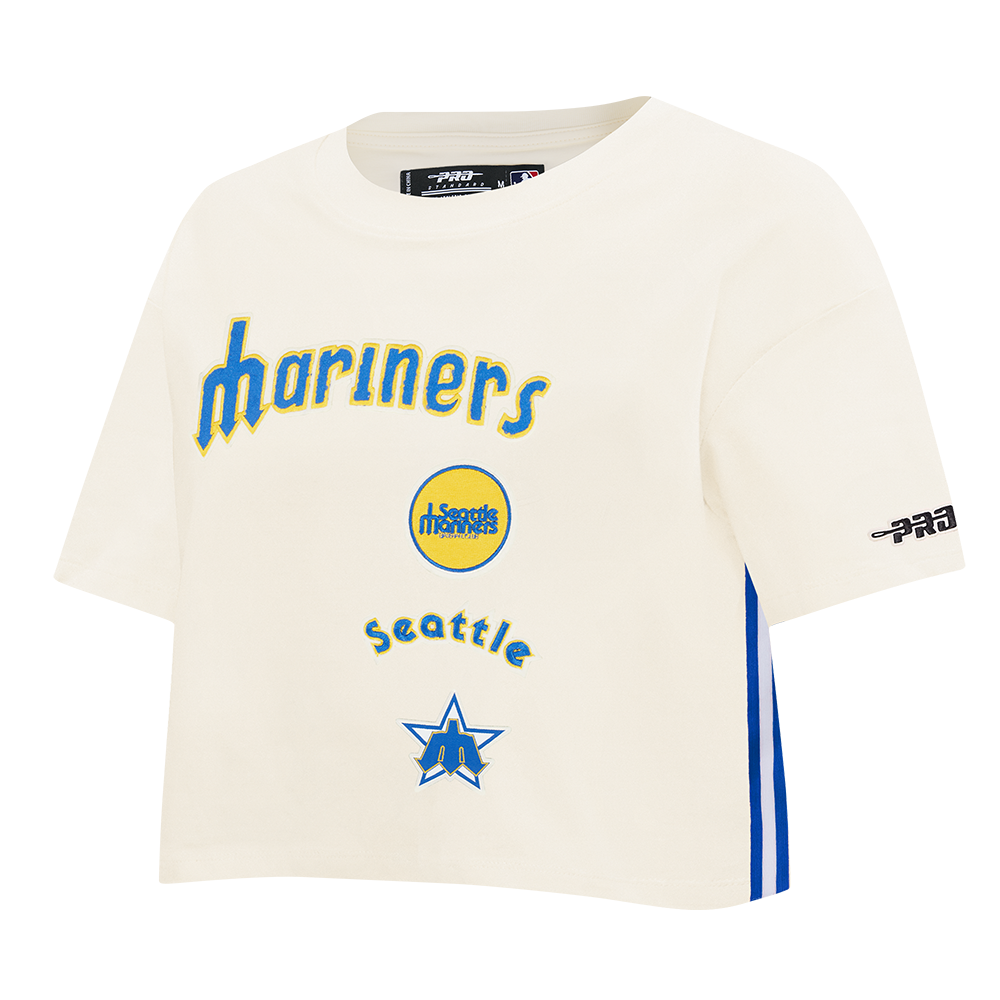 MLB SEATTLE MARINERS RETRO CLASSICS WOMEN'S SHIRT (EGGSHELL)