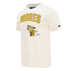 MLB SAN DIEGO PADRES TEAM PENNANTS MEN'S S/S TEE (EGGSHELL)