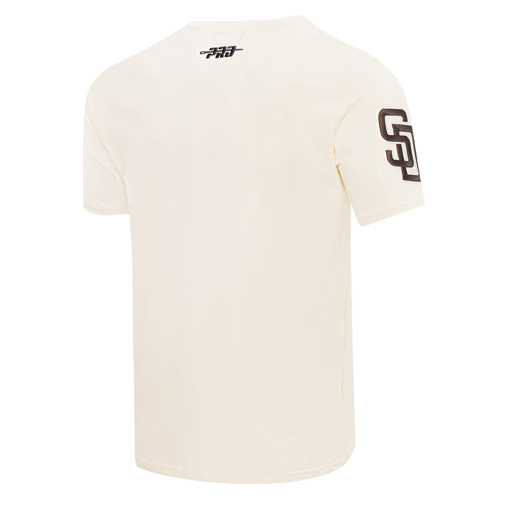 MLB SAN DIEGO PADRES TEAM PENNANTS MEN'S S/S TEE (EGGSHELL)