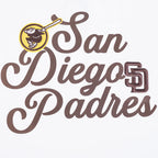 MLB SAN DIEGO PADRES SOUVENIR MEN'S SJ TOP (WHITE)