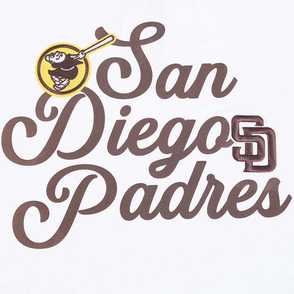 MLB SAN DIEGO PADRES SOUVENIR MEN'S SJ TOP (WHITE)