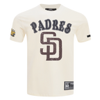 MLB SAN DIEGO PADRES REBEL ATHLETICS HAUT EN JERSEY SIMPLE À LOGO EMPILÉ POUR HOMME (COQUILLE D'ŒUF)