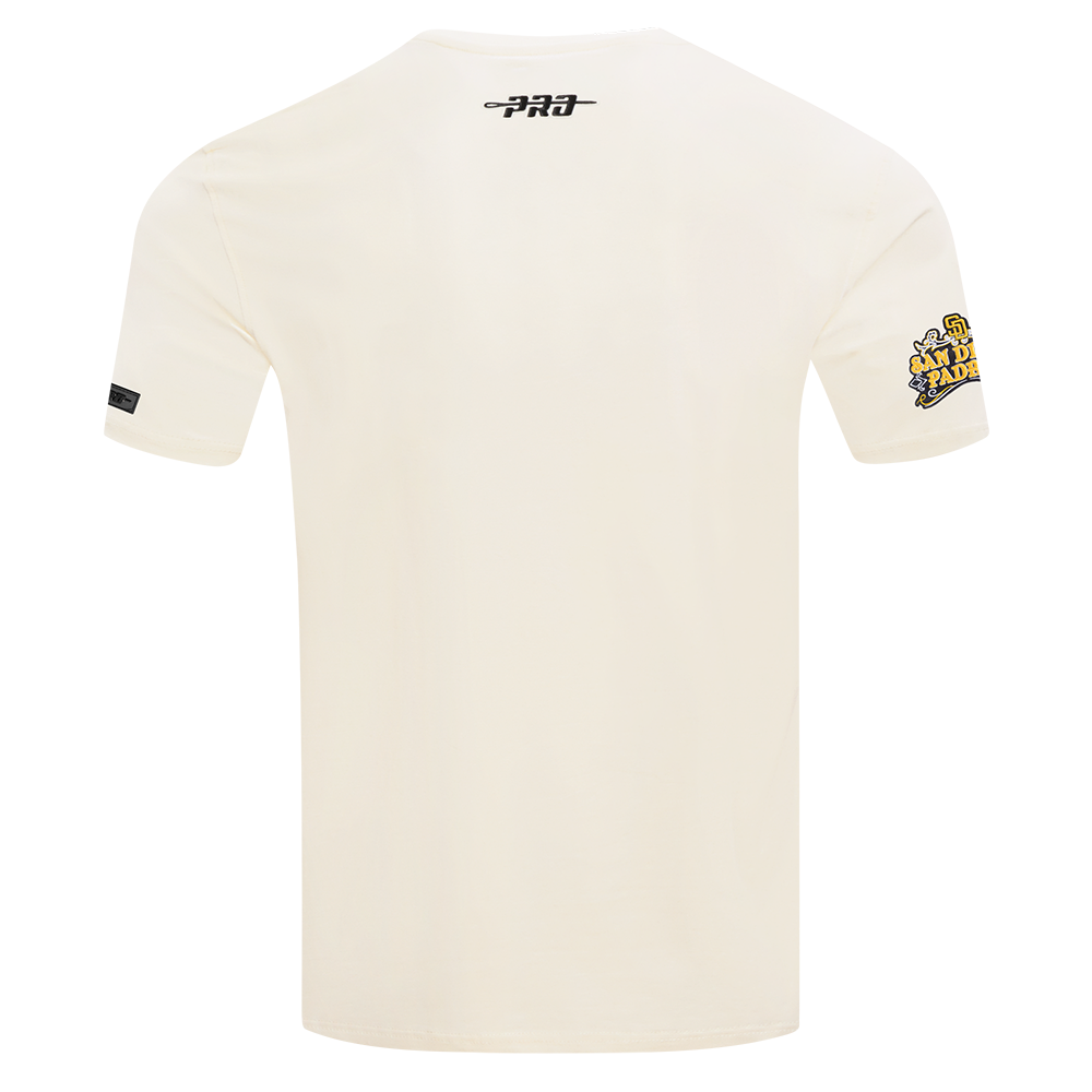MLB SAN DIEGO PADRES REBEL ATHLETICS HAUT EN JERSEY SIMPLE À LOGO EMPILÉ POUR HOMME (COQUILLE D'ŒUF)