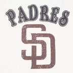 MLB SAN DIEGO PADRES REBEL ATHLETICS HAUT EN JERSEY SIMPLE À LOGO EMPILÉ POUR HOMME (COQUILLE D'ŒUF)