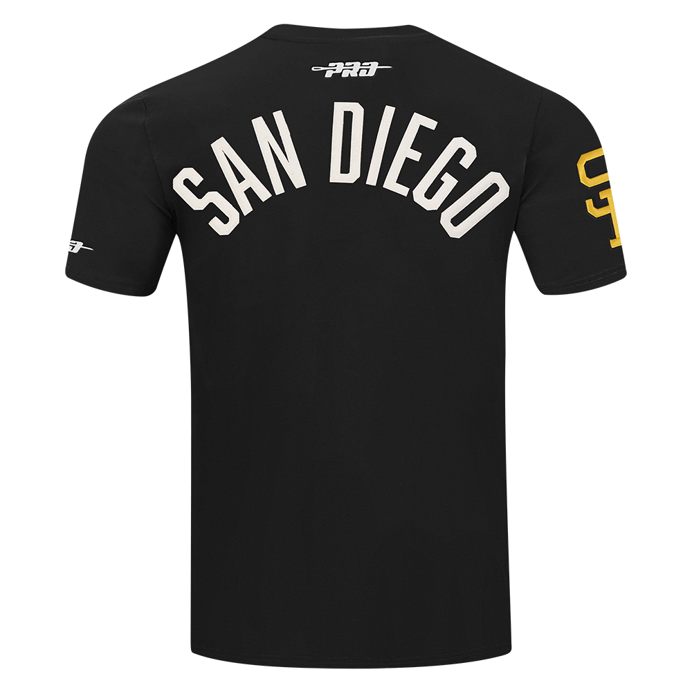 MLB SAN DIEGO PADRES MODERN ORIGINALS T-SHIRT EN JERSEY SIMPLE POUR HOMME (NOIR)