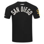 MLB SAN DIEGO PADRES MODERN ORIGINALS T-SHIRT EN JERSEY SIMPLE POUR HOMME (NOIR)