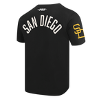 MLB SAN DIEGO PADRES MODERN ORIGINALS T-SHIRT EN JERSEY SIMPLE POUR HOMME (NOIR)