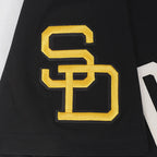 MLB SAN DIEGO PADRES MODERN ORIGINALS T-SHIRT EN JERSEY SIMPLE POUR HOMME (NOIR)