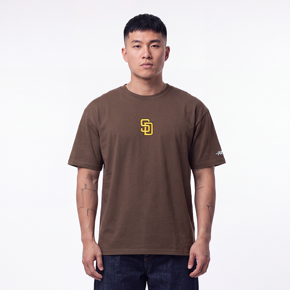 MLB SAN DIEGO PADRES CLASSIC ICON MEN'S SHIRT (BROWN)
