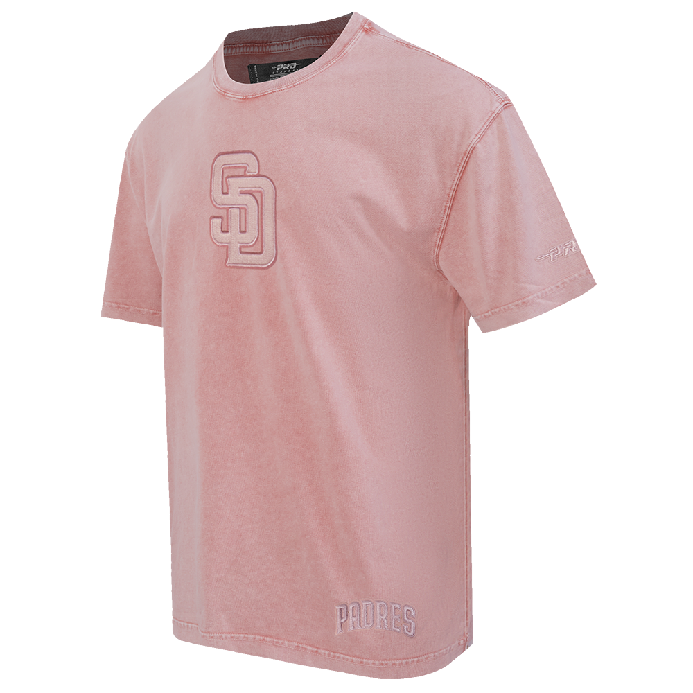 MLB SAN DIEGO PADRES WASHED CLASSIC MEN'S S/S TEE (WASHED MAUVE)