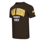 MLB SAN DIEGO PADRES CITY ARCH HAUT EN JERSEY SIMPLE POUR HOMME (BRUN)