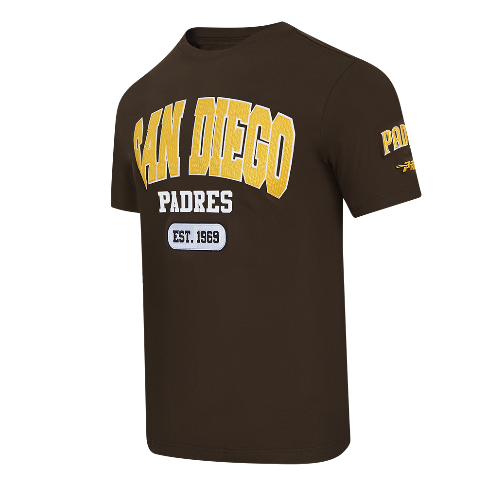 MLB SAN DIEGO PADRES CITY ARCH HAUT EN JERSEY SIMPLE POUR HOMME (BRUN)