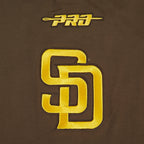 MLB SAN DIEGO PADRES CITY ARCH HAUT EN JERSEY SIMPLE POUR HOMME (BRUN)