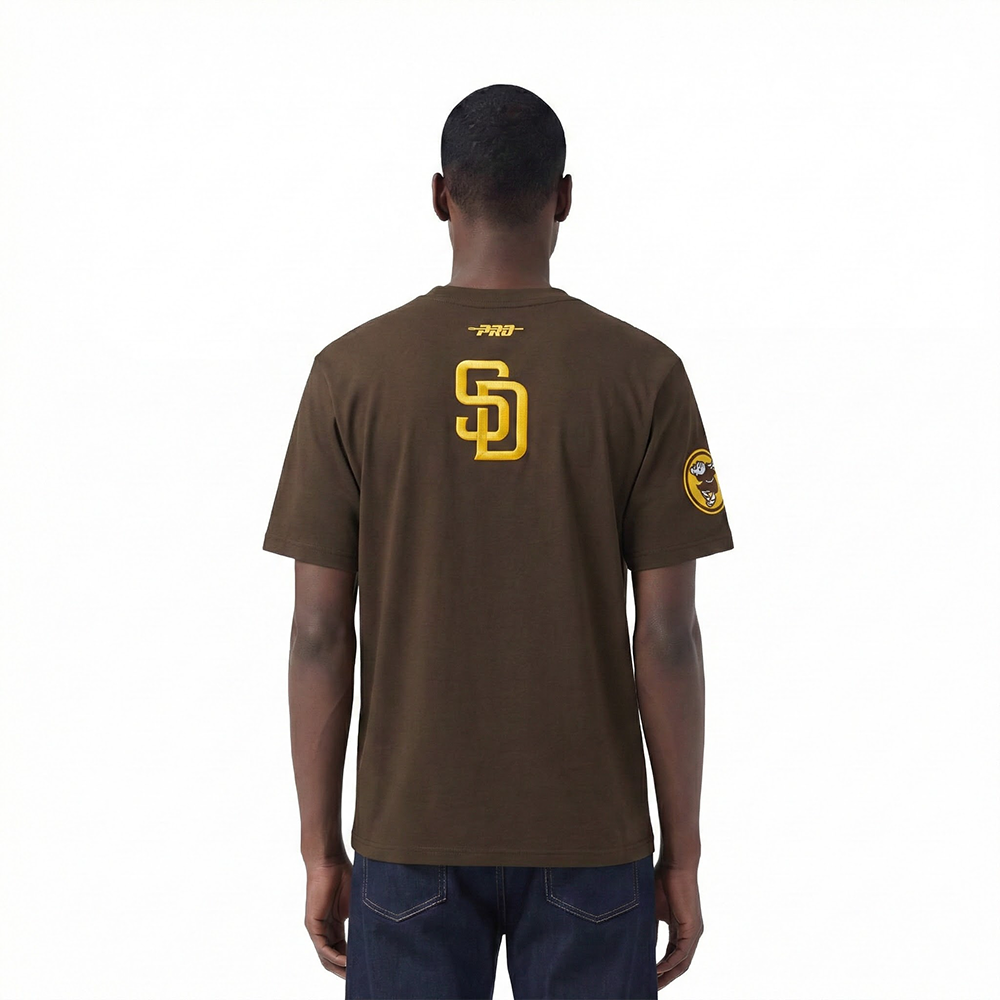 MLB SAN DIEGO PADRES CITY ARCH HAUT EN JERSEY SIMPLE POUR HOMME (BRUN)