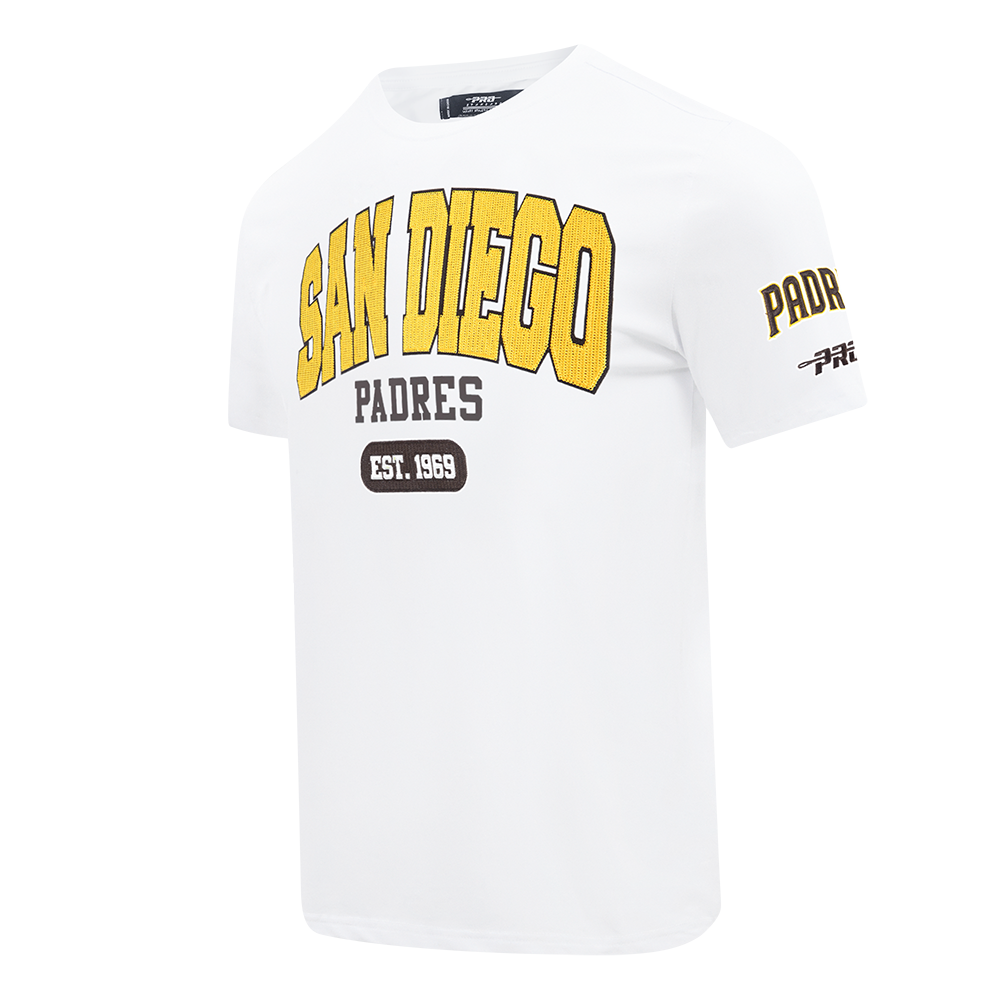 MLB SAN DIEGO PADRES CITY ARCH HAUT EN JERSEY SIMPLE POUR HOMME (BLANC)